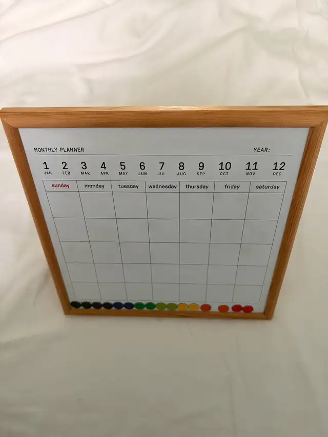 Dry erase planner445159023219855361