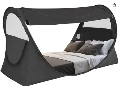 Half Price - Pop Up Bed Tent (Queen) Portable - Free Delivery, View more