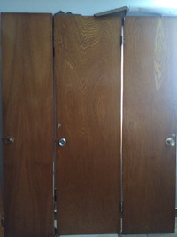 Portes en chenes - interieur - Oak doors, interior: 16" a 34"