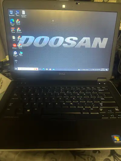 Doosan diagnostic laptop, View more