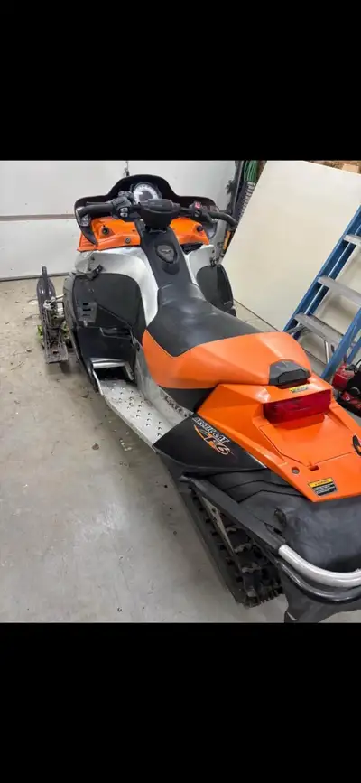 Runs great , needs battery , has new track and new seat and some spare parts along with it , looking...