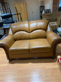 Leather sofas 