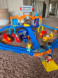 Mighty Express Trains, Characters, and Track Sets