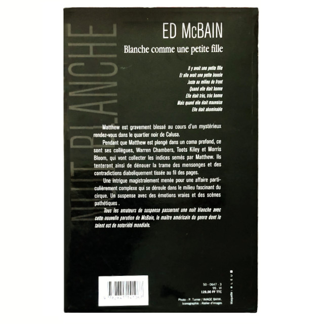2 Livres, romans enquêtes, intrigues, de Ed McBain dans Ouvrages de fiction  à Saint-Hyacinthe - Image 3