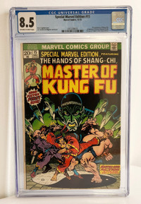 Special Marvel Edition 15 Cgc first appearance of Shang-Chi