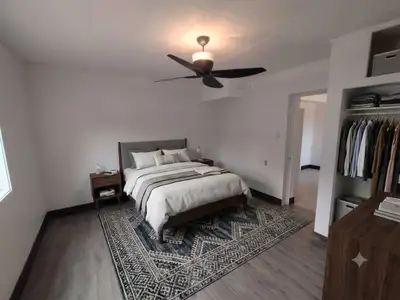 Two bedroom one bathroom suite available Sept 1st. Close to downtown Merritt. Utilities not included...