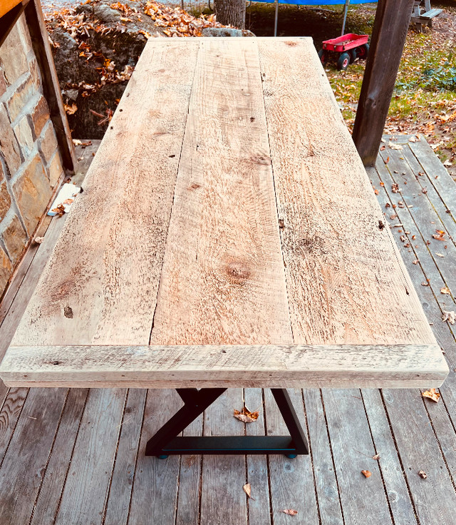 New Reclaimed dinning table in Dining Tables & Sets in Ottawa - Image 3