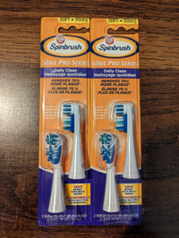 Spinbrush Pro Series Daily Clean Replacement Brush Heads (Soft)