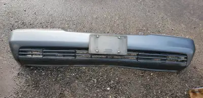 Complete with bumper inserts, chrome in great shape and foam. Previous cracks only visible from rear...