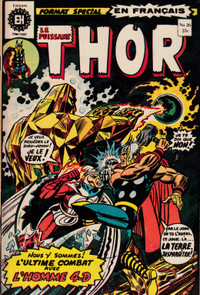 ÉDITIONS HERITAGE / THOR # 26 1973 / ÉTAT NEUF