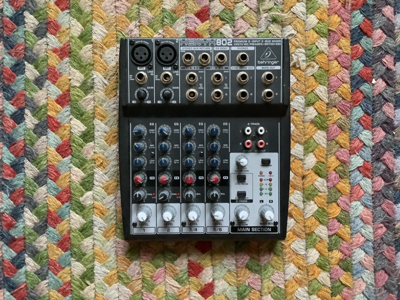 Behringer Xenyx 802 4channel Analog mixer Pro Audio & Recording