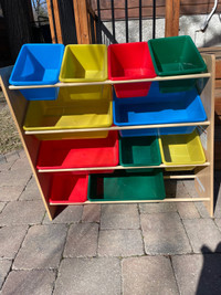 Storage bin/ shelf for kids