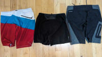 Columbia & Oneill SwimTrunks| North Face Jogging Shorts 