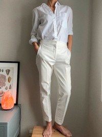 Zara Women’s Pants, Color White, Size M