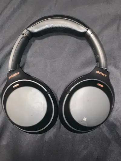 SONY WH-1000XM3 headphones, View more