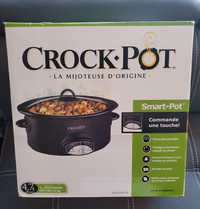 Crockpot Smart-Pot Digital Slow Cooker, Black