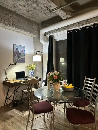 Fully Furnished Studio for Rent (one-year lease / long-term rental) – Downtown Montreal | Available...