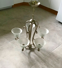 A chandelier for sale