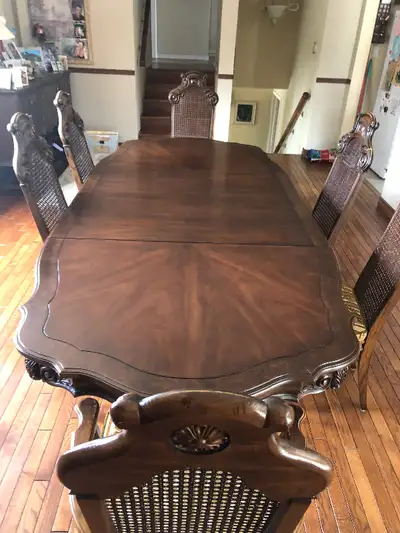 Solid wood dining room set, View more