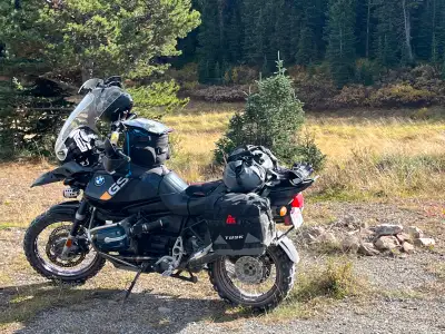 Well maintained motorbike for on and off road riding and travelling. First adventure bike on the mar...