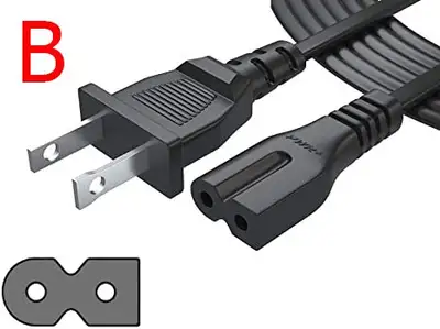 TV Power Cord Cable Samsung LG TCL Sony PS3 PS4 XBOX RCA Laptop, View more