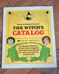 The Witch's Catalog Vintage Children's Halloween Book Bridwell