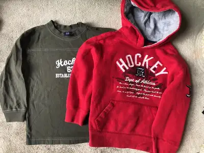 BOYS CLOTHING - GAP HOCKEY SHIRTS - SIZE XS (4/5) - LIKE NEW, View more