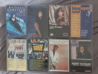All for $15 - Lot of 9 soul funk disco cassette tapes good condi
