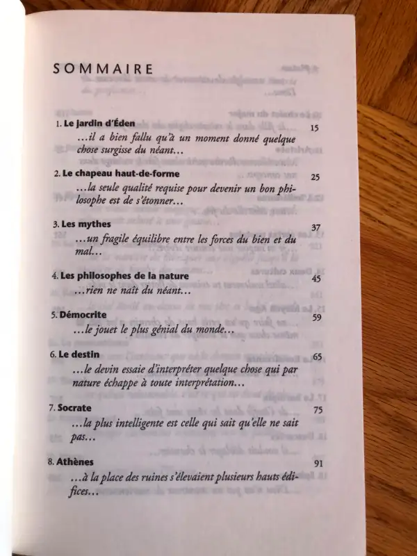 THE WORLD OF SOPHIE philosophical novel by JOSTEIN GAARDER63006662177667122