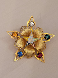 Eastern Star Pin
