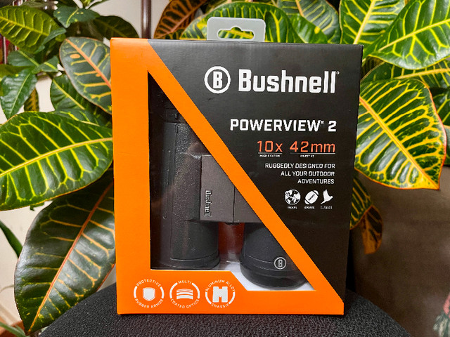 Bushnell PowerView 2 10x42 Binocular in Fishing, Camping & Outdoors in Mississauga / Peel Region