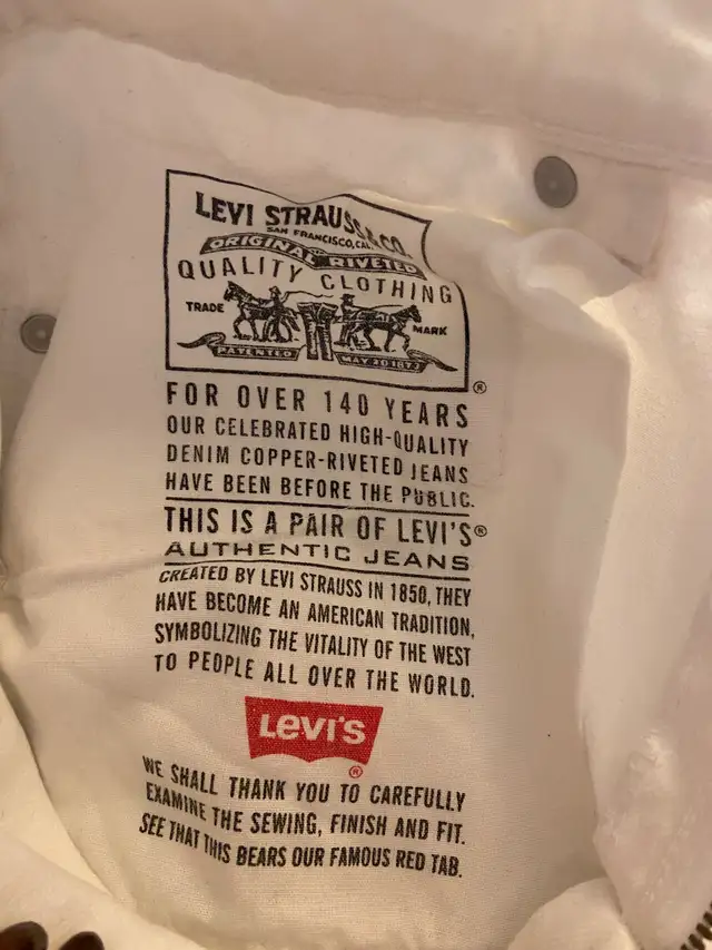 White Levi's 550 Jeans in Women's - Bottoms in Hamilton - Image 7