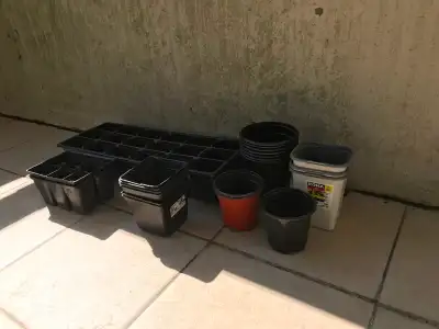 30 small size flower pots planters, View more