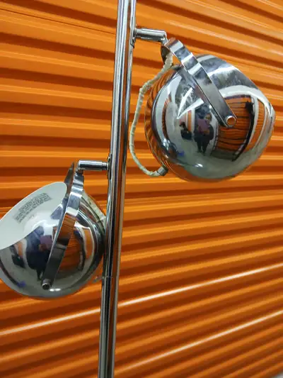 Metallic 2-in-1 Floor Lamp – Adjustable Large Standing Lamp, View more