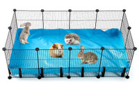 Pig Cages, C&C Cage Habitats, Small Animal Pet Playpen with PVC 