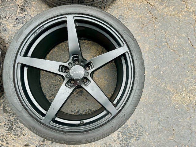 Mustang Gt Tire and Rim Package - Velgen / Nitto in Tires & Rims in Yarmouth - Image 2