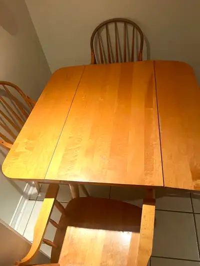 Dinning table set with 4 chairs, View more