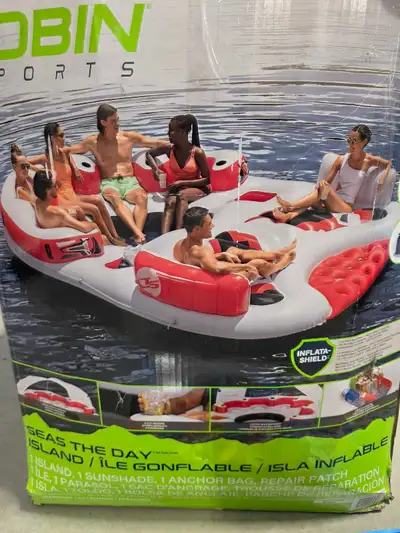 H2OGO! Seas The Day Inflatable Island, View more