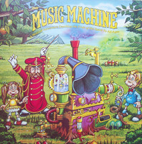The MUSIC MACHINE Vinyl Album 1977 with BOOKLET