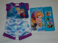 Build a Bear Disney Frozen Elsa & Anna 2pc Outfit & Sounds Book
