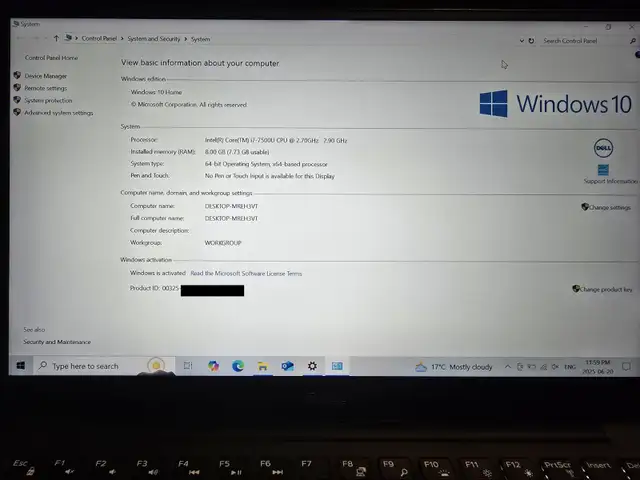 Dell XPS 13” Ultrabook – i7 / 8GB RAM / 256GB SSD62864365633410124