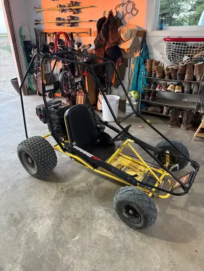Selling my 6ft long, dingo dune buggy 208cc with 13 horsepower. It has many improvements, and goes 7...