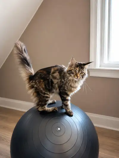 TICA registered. Large Maine Coon kitten, 5 months old. Female, View more