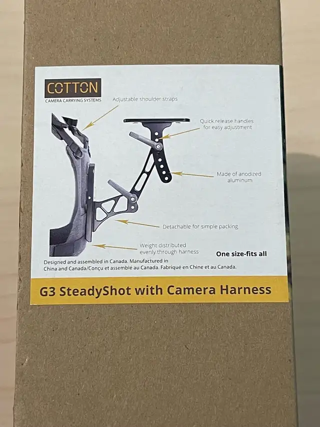 Cotton Carrier Steadyshot W Camera Harness63771549167489121