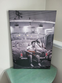 Elvis and Marilyn Serenade Canvas print - $100