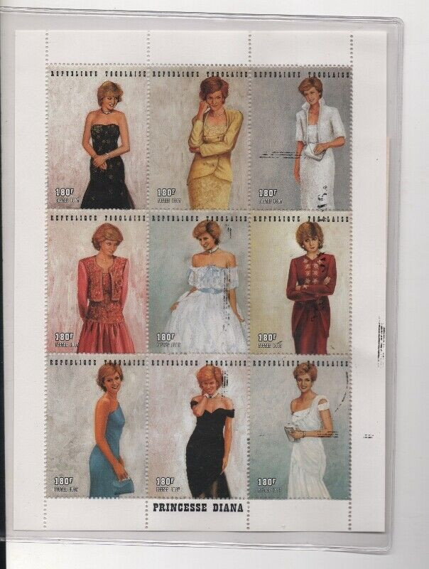 Princess Diana Collector Stamps in Arts & Collectibles in Kitchener / Waterloo