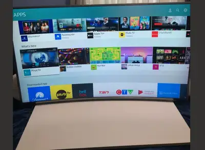 Samsung 49" 4k LED Curved Smart TV, View more