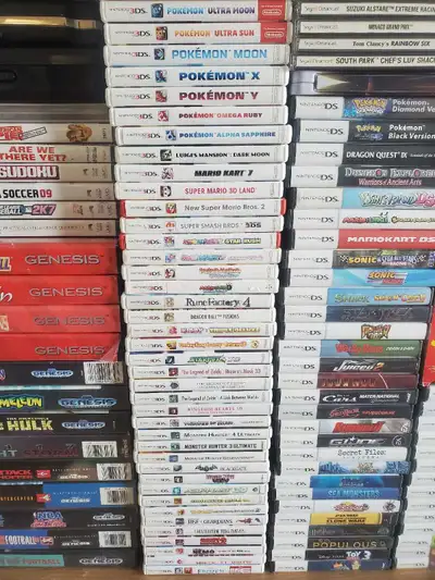 60 Nintendo 3DS Games for sale / individually, View more