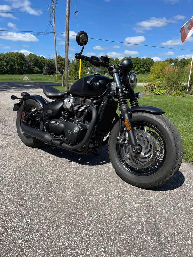 2019 Triumph Bobber in Road in Barrie - Image 2