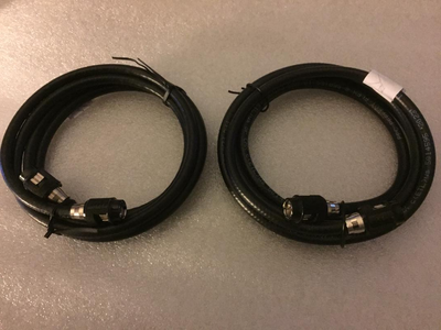 2 of 6 ft Coaxial Cable TV Antenna/Satellite RG6 Screw-on Cable, View more